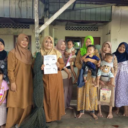 Pelayanan Posyandu Teratai II Desa Tanah Abang Kembali Digelar untuk Tingkatkan Kesehatan Bayi Balit